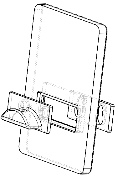 GIDE Mount — exploded view